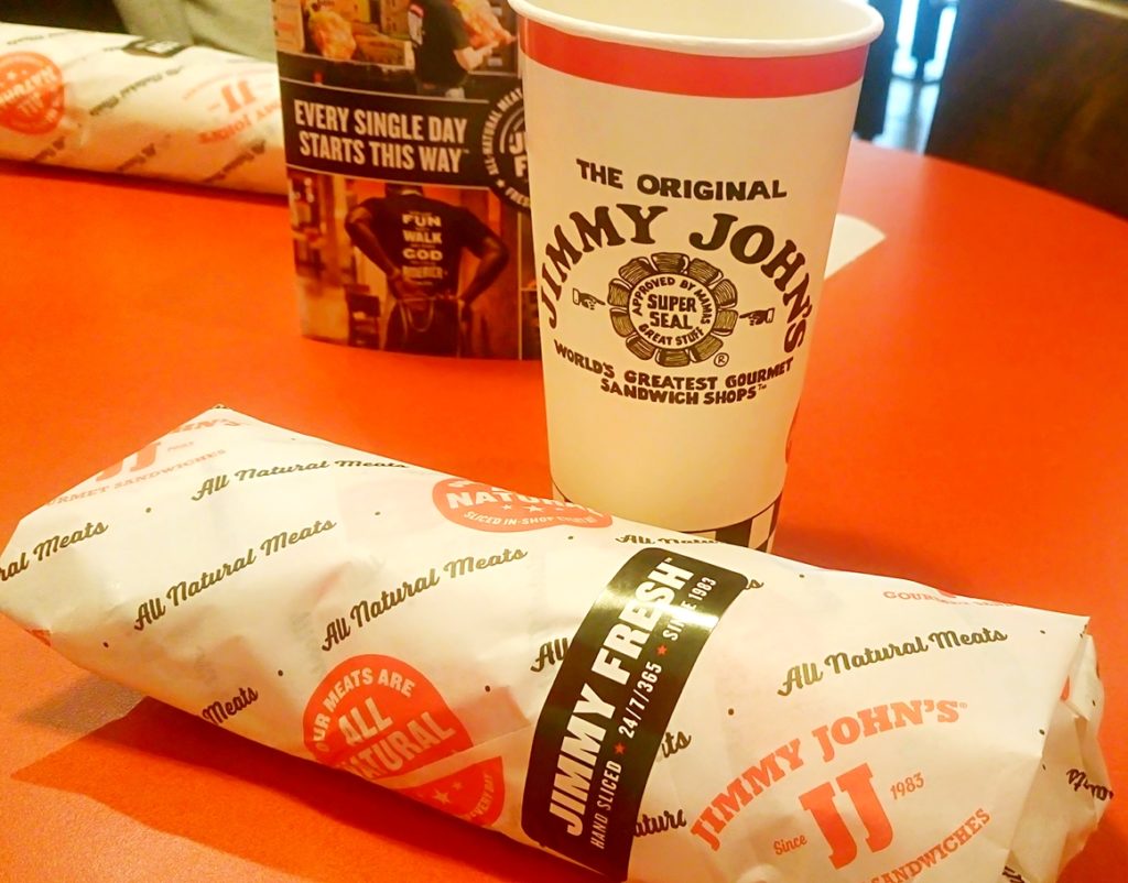 20170910 Jimmy & Johns